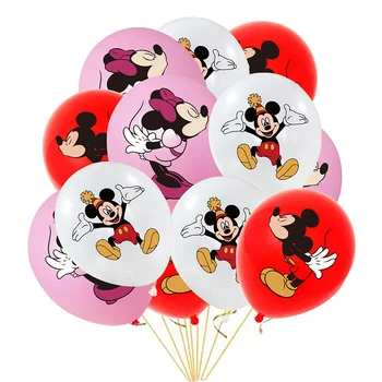 10/20pcs Disney Mickey Mouse Strany Latexové Balóny Dieťa Narodeniny, Party Dekorácie Baby Sprcha Dodávky Cumpleanos Infantiles Globo
