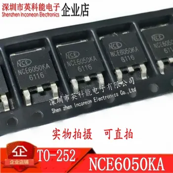 100% Nový&pôvodné NCE6050KA NA-252 N 60V 50A MOSFET 10pcs/veľa
