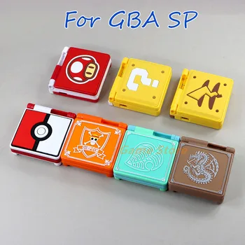 1set Nahradenie Pre GameBoy Advance SP GBA SP Klasické Limited Edition Bývanie púzdro Kryt Pre GBA SP s tlačidlami skrutky