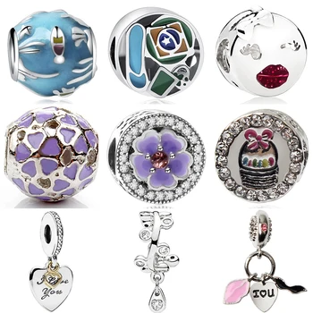 9 štýl pôvodnej diy jedinečný perličiek náramok módne šperky radi umenie charms fit pandora náramok pre ženy darček