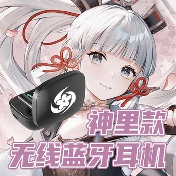 Anime Genshin Vplyv Kamisato Ayaka Raiden Shogun Ganyu Yae Miko In-ear Bezdrôtové Slúchadlá Touch Ovládania Bluetooth Slúchadlá