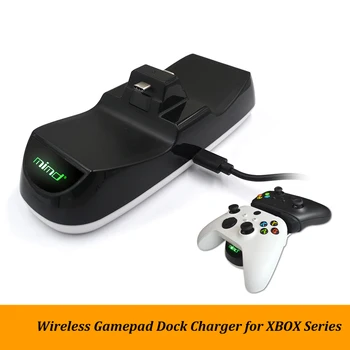 Bezdrôtový Gamepad Regulátor Nabíjania Dock Stanica pre Xbox Série Prenosné LED Rýchlo Nabíjačky pre Xbox Série Hier Príslušenstvo