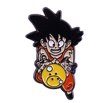 Goku s klopě pin komiksu, anime fanúšikovia dekor