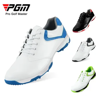 PGM Nepremokavé Golfové Topánky Mužov Pohodlné Golf Tenisky Vonkajšie Chôdza Footwears Proti Sklzu Športové Tenisky XZ051