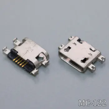 10pcs Micro USB Konektor Zásuvka Nabíjací Port Opravy Dielov Pre Lenovo A278T A278T A298T A765e A798t A710E S720 S890 S880 P700