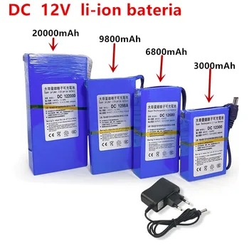 2023 100% originálne carga protetora dc 12v 20000mah li-ion bateria super recarregável bateria de zálohy li-ion frete grátis