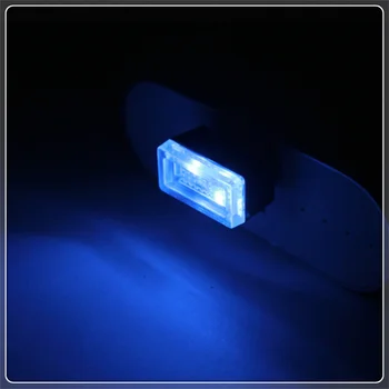 Auto príslušenstvo USB modelovanie svetlá LED atmosféru interiérové svietidlo pre lance ypsilon 2003 2006 y(840A)2001 2003