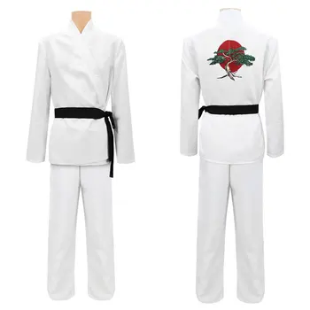 Profesionálne Čierna Biela Karate Jednotné Opasok s Pásu Taekwondo Oblek Pre Dospelých dieťa Ženy, Mužov Kung Fu Školenia Telocvični Oblečenie