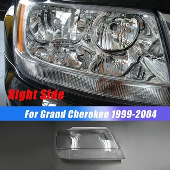 Právo Tienidlo Maska Predných Svetlometov Kryt Objektívu Pre Jeep Grand Cherokee 1999-2005
